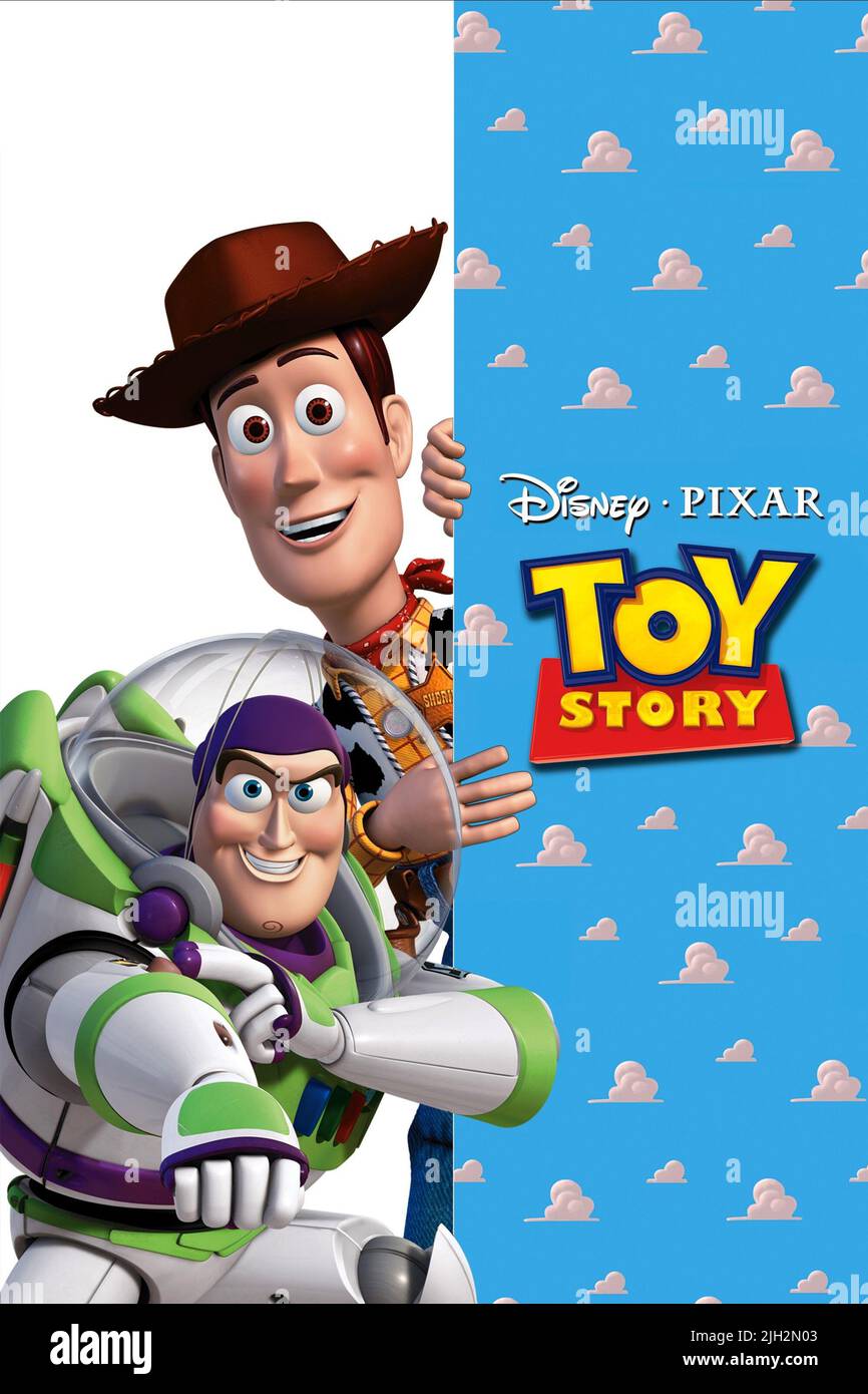 LIGHTYEAR,POSTER, TOY STORY, 1995 Stock Photo