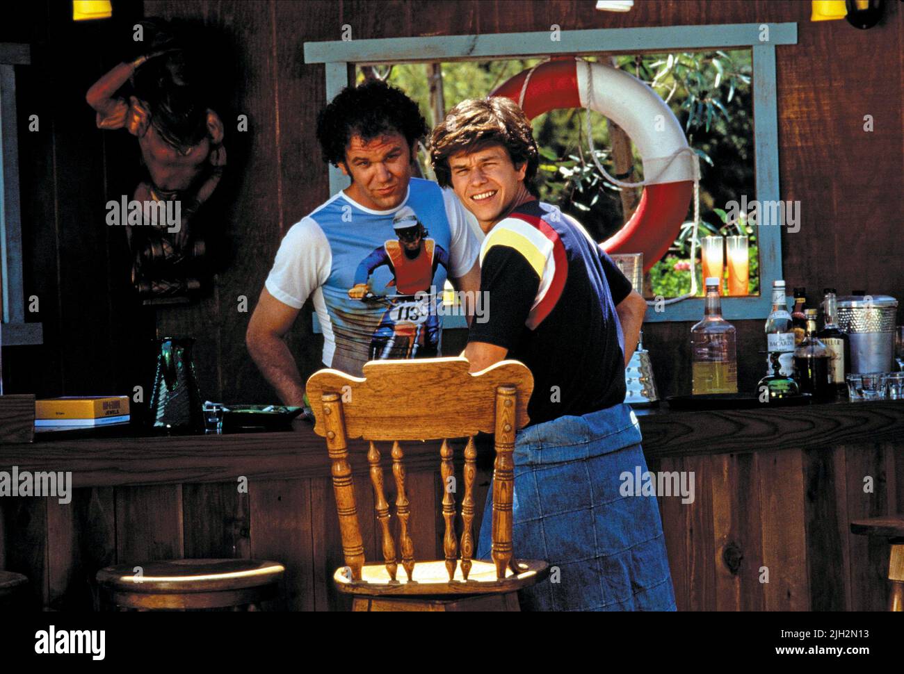 REILLY,WAHLBERG, BOOGIE NIGHTS, 1997 Stock Photo