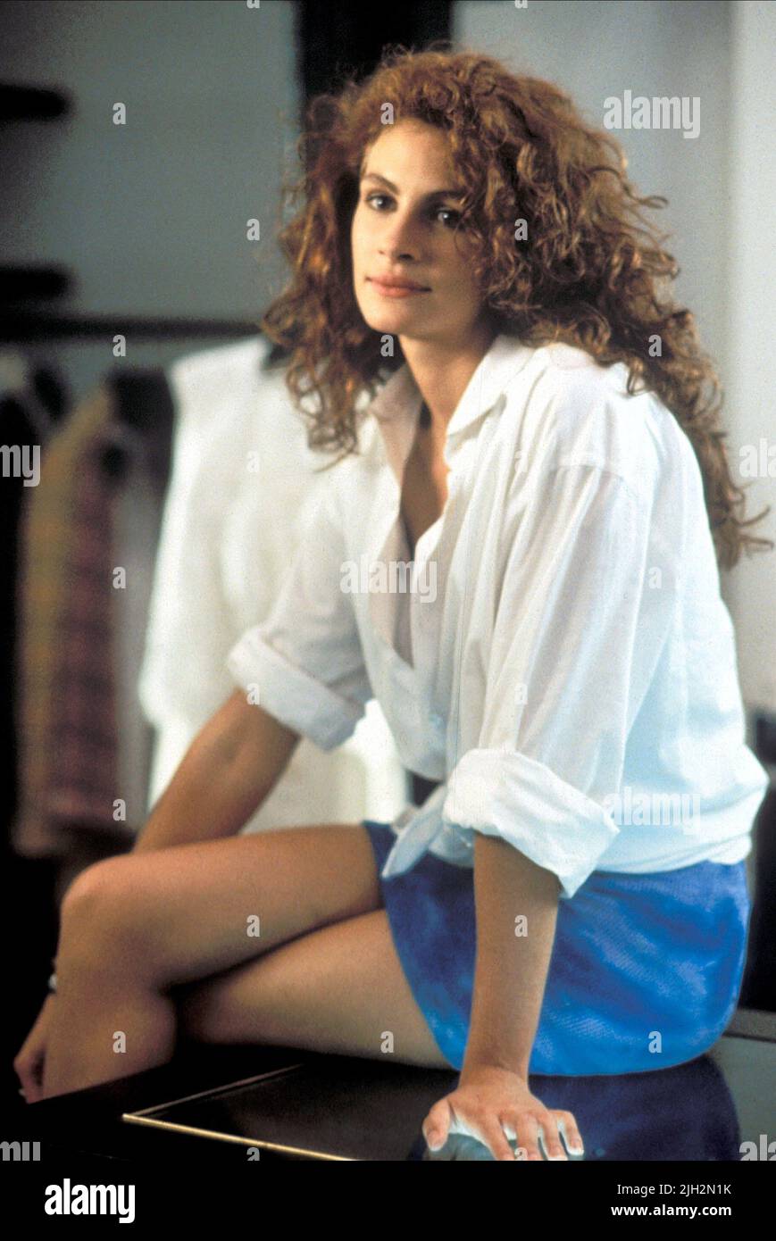 JULIA ROBERTS, PRETTY WOMAN, 1990 Stock Photo