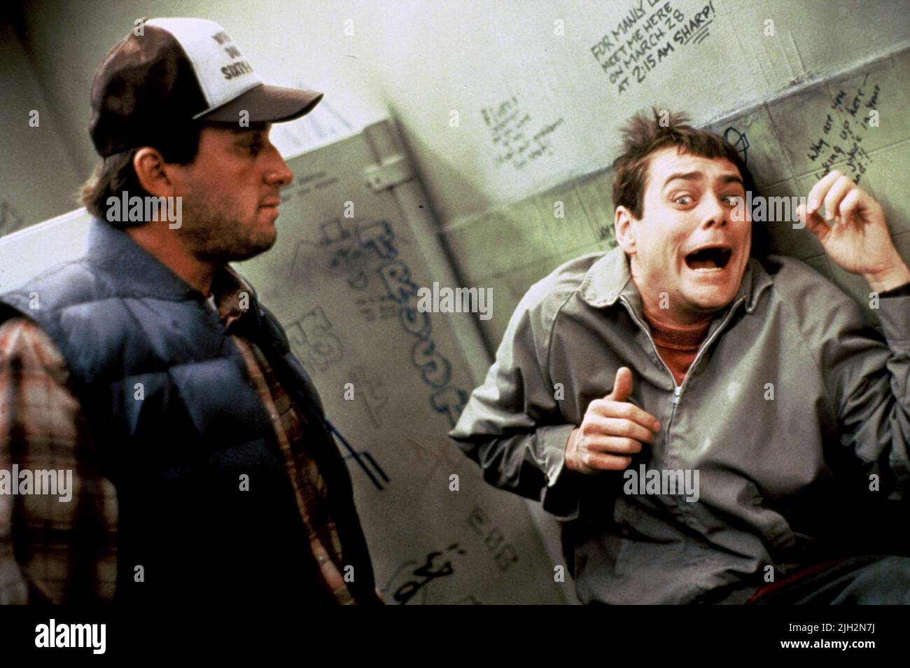 NEELY,CARREY, DUMB and DUMBER, 1994 Stock Photo