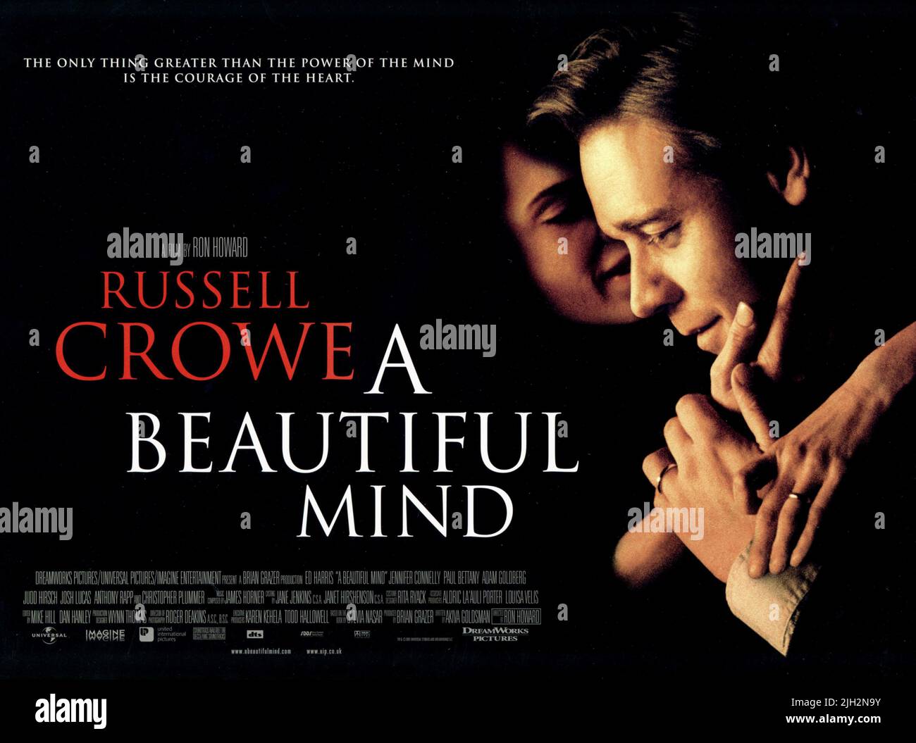 RUSSELL CROWE, A BEAUTIFUL MIND, 2001 Stock Photo