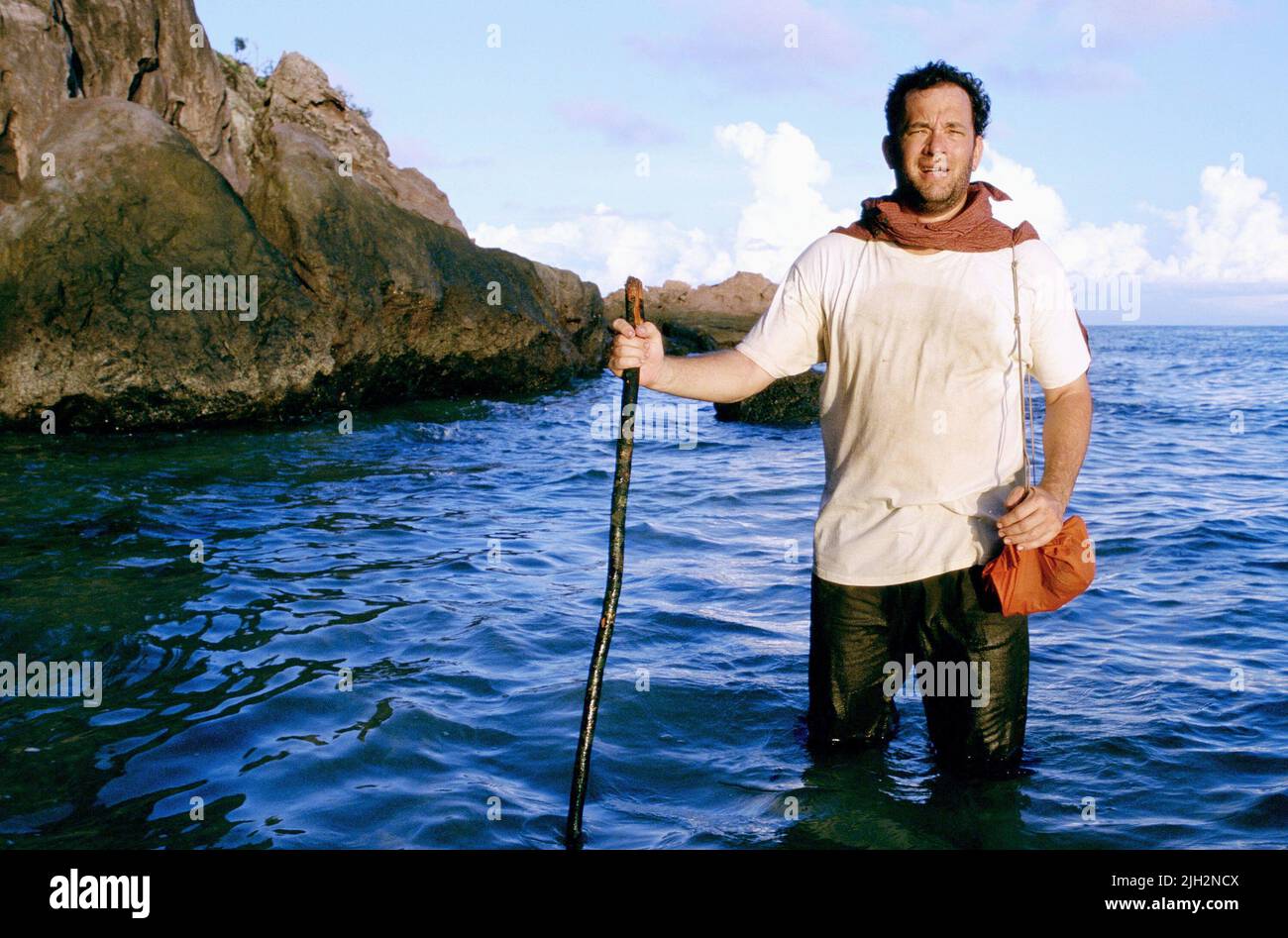 Tom hanks cast away 2000 stock photo alamy