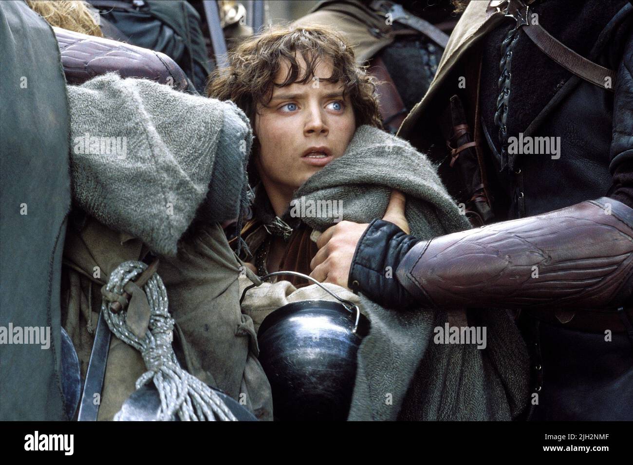 ELIJAH WOOD, THE LORD OF THE RINGS: THE TWO TOWERS, 2002 Stock Photo