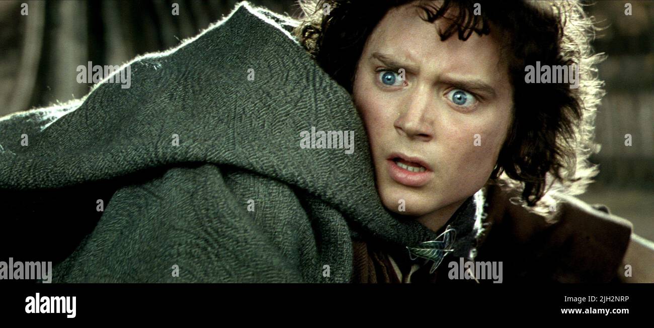 ELIJAH WOOD, THE LORD OF THE RINGS: THE TWO TOWERS, 2002 Stock Photo