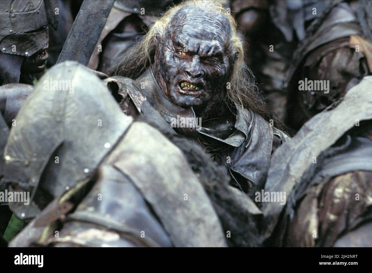 URUK-HAI, THE LORD OF THE RINGS: THE TWO TOWERS, 2002 Stock Photo