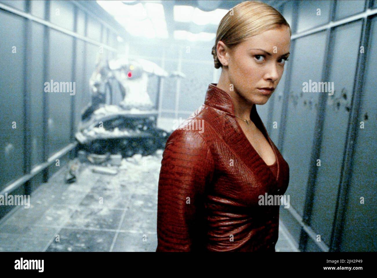 thumbnail image 2 of 1/6 Scale Kristanna Loken Head Sculpt 2.0 – Terminator 3 T-X – Fits Hot Toys Phicen 2 of 5