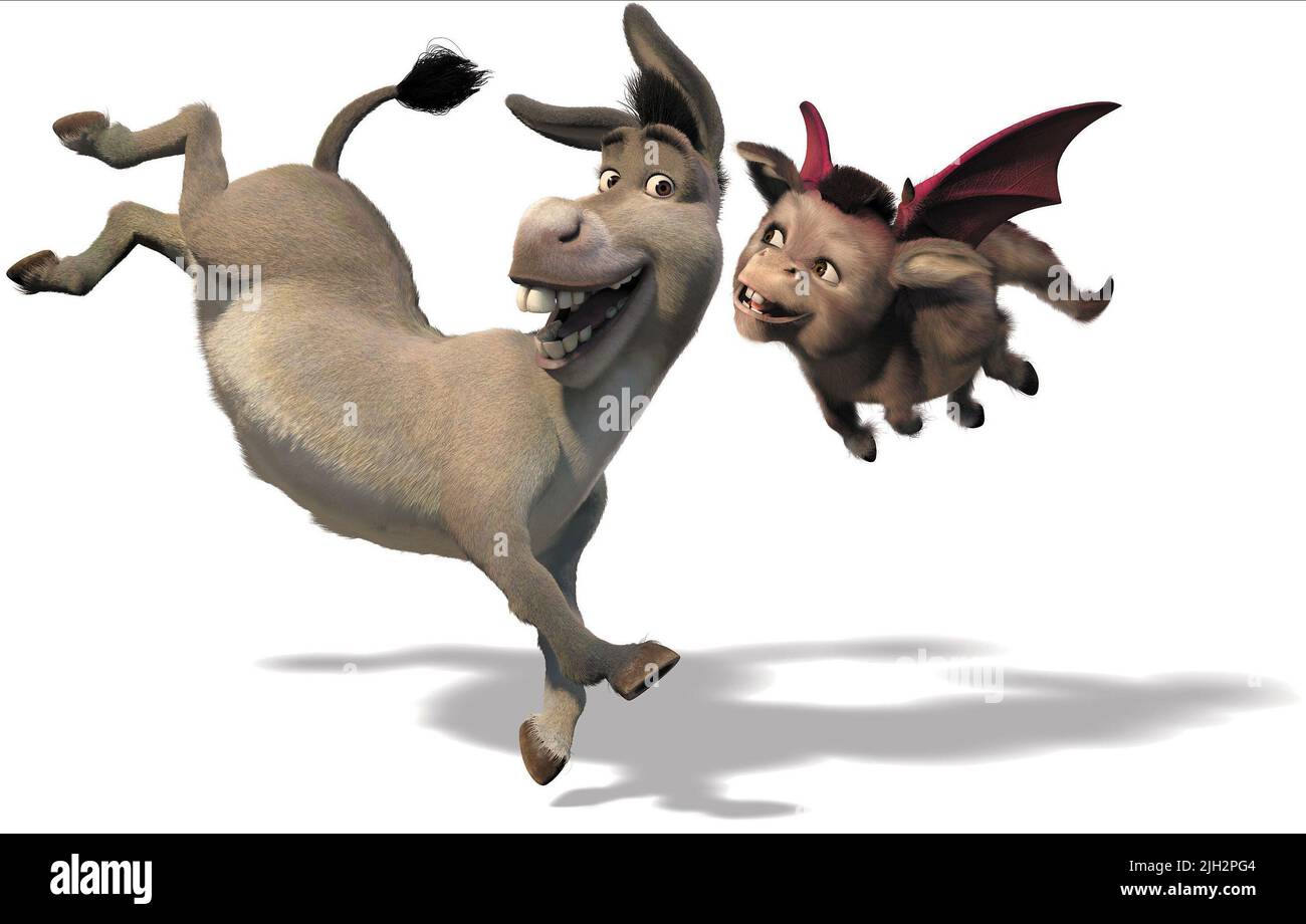 DONKEY, SHREK THE THIRD, 2007 Stock Photo