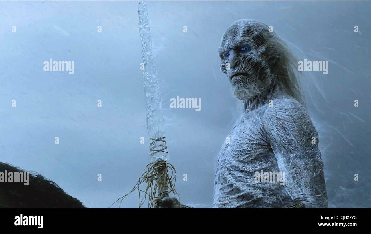 WHITE WALKER, GAME OF THRONES, 2011 Stock Photo