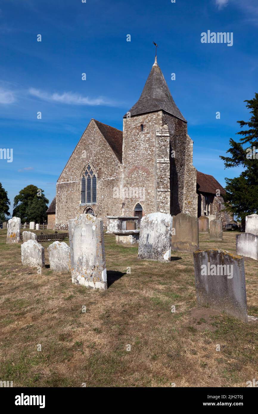 St Clements Church, New Ronmey, Kent Stock Photo