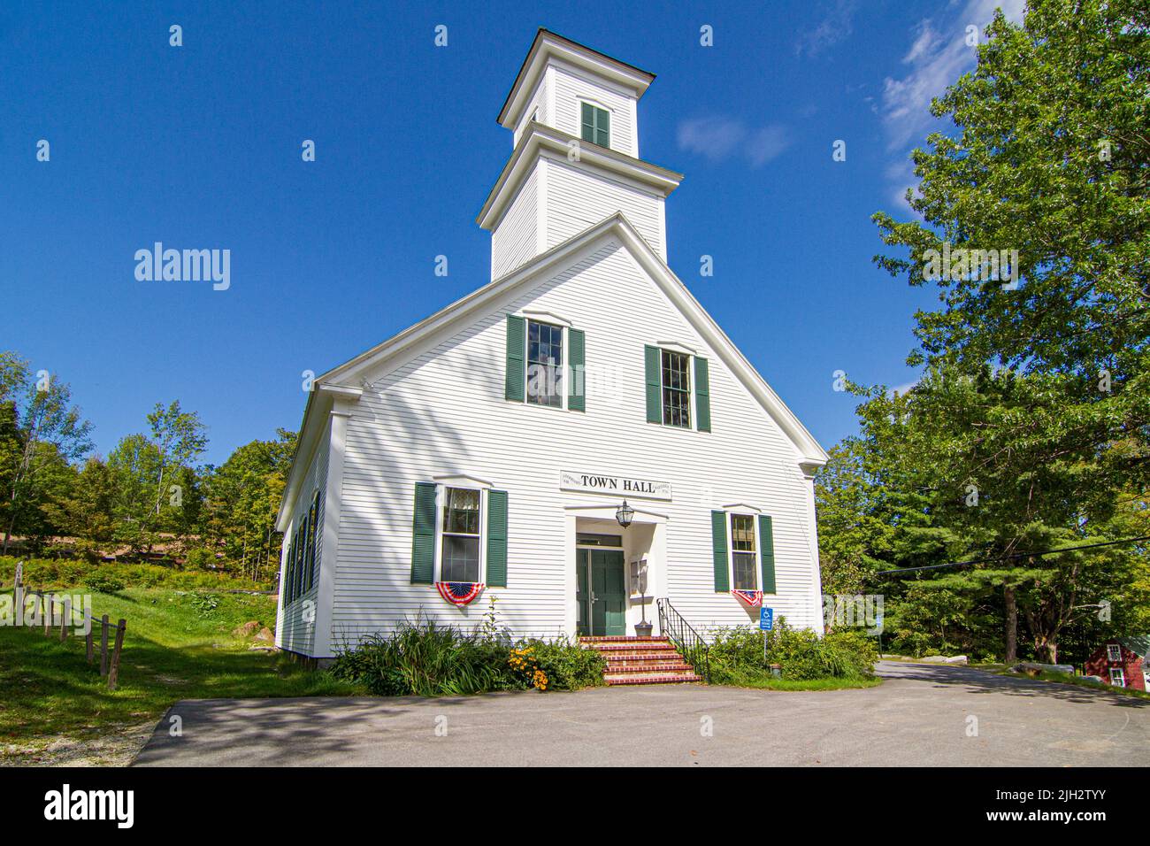 The Stoddard, New Hampshire Town Hall Stock Photo Alamy