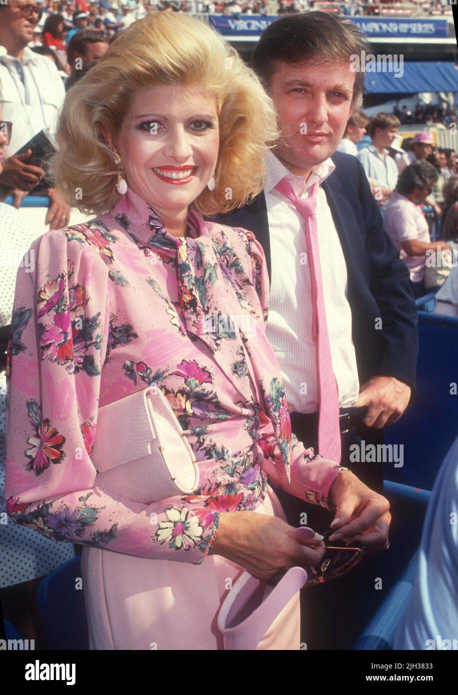 **FILE PHOTO** Ivana Trump Has Passed Away. Donald Trump & Ivana