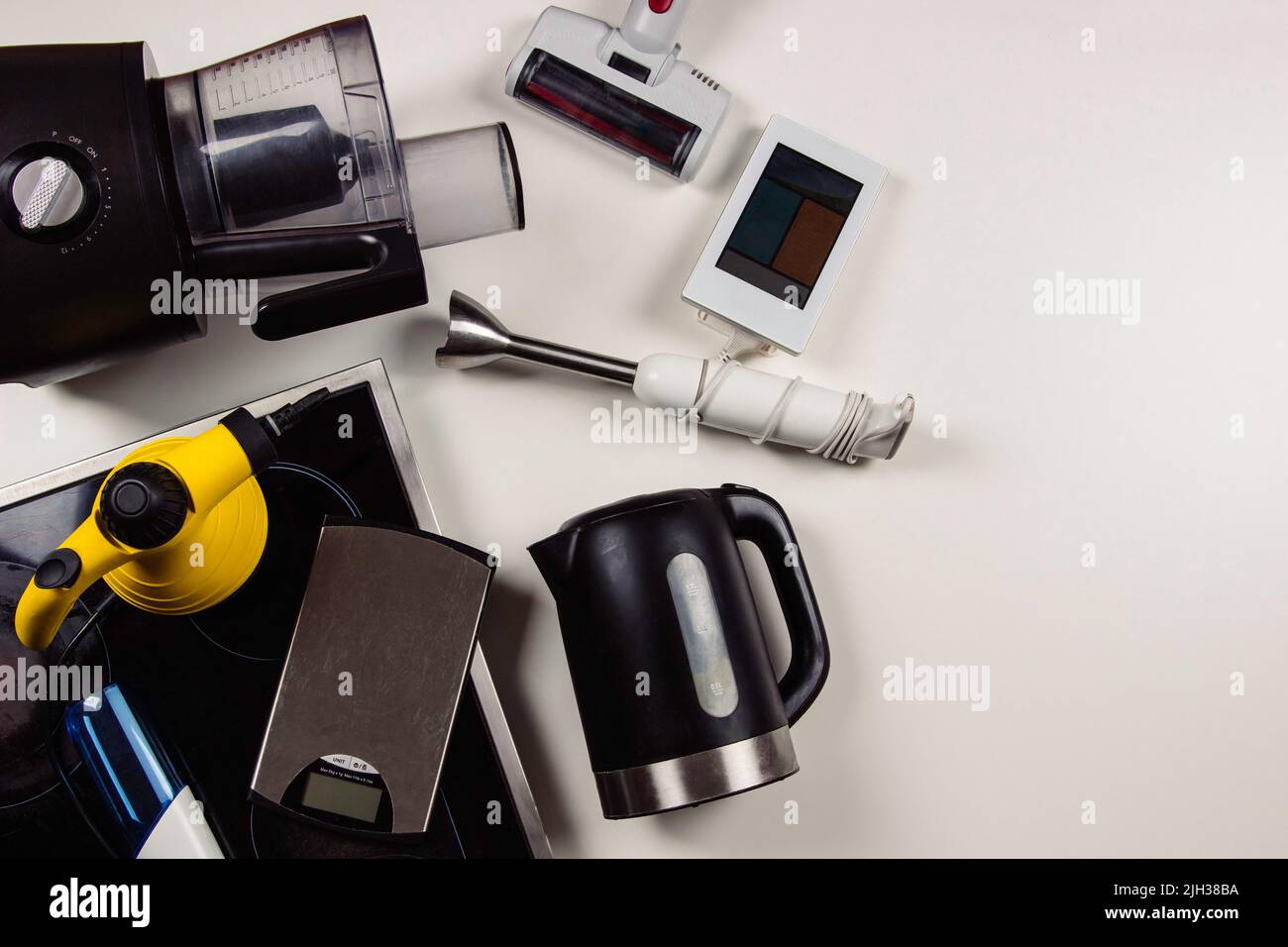 Old household, electrical appliances, broken hob, used electronic