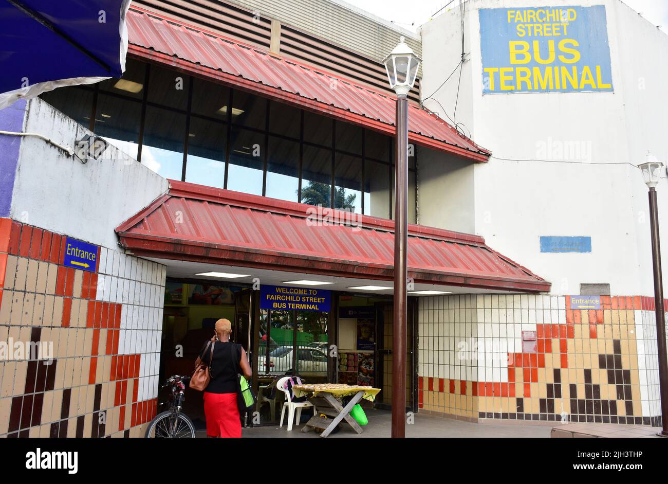Fairchild st bus terminal barbados hires stock photography and images