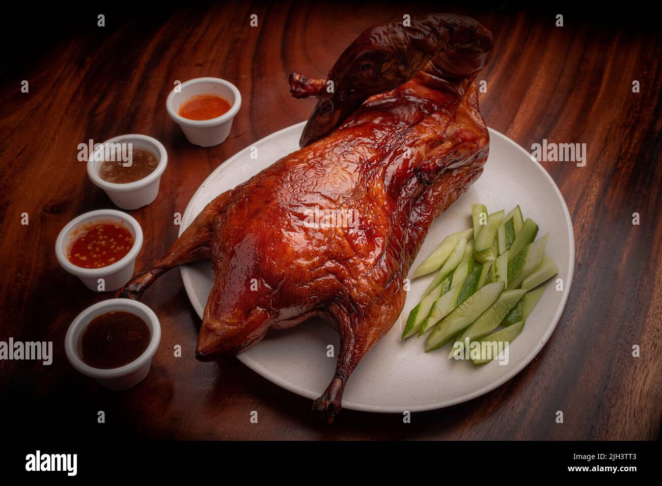 Cantonese Roasted Duck Stock Photo - Alamy