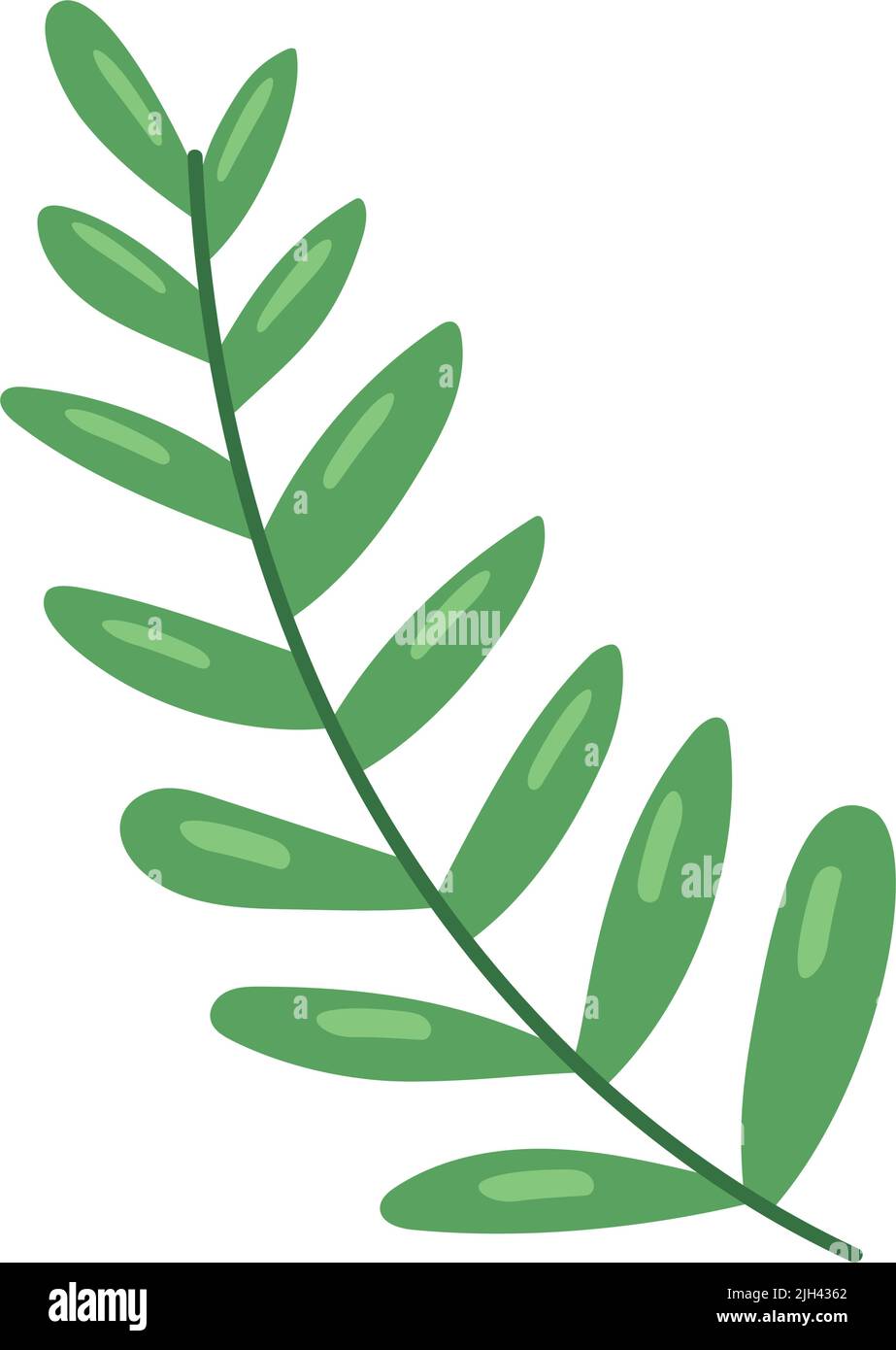 branch with leafs nature icon Stock Vector Image & Art - Alamy