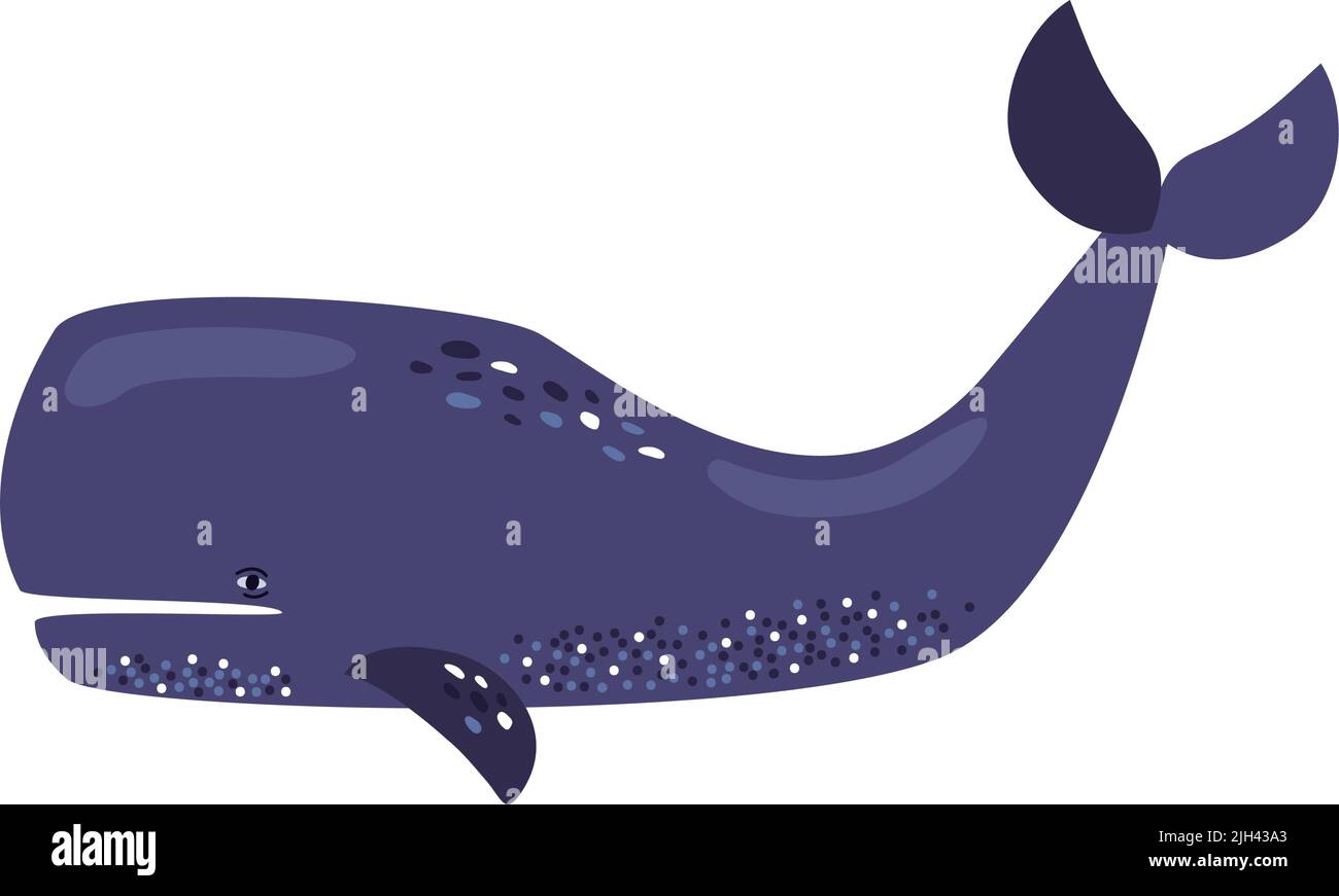 sperm whale sealife nature icon Stock Vector Image & Art - Alamy