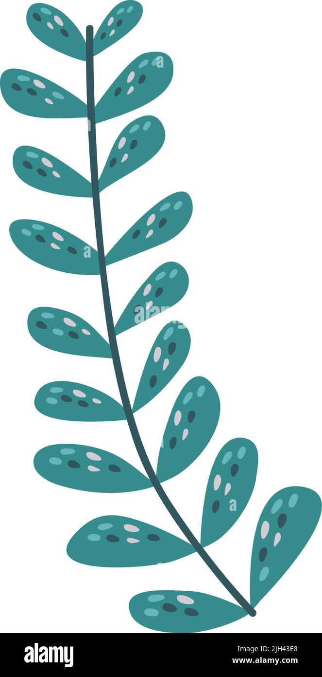 branch with leafs nature icon Stock Vector Image & Art - Alamy