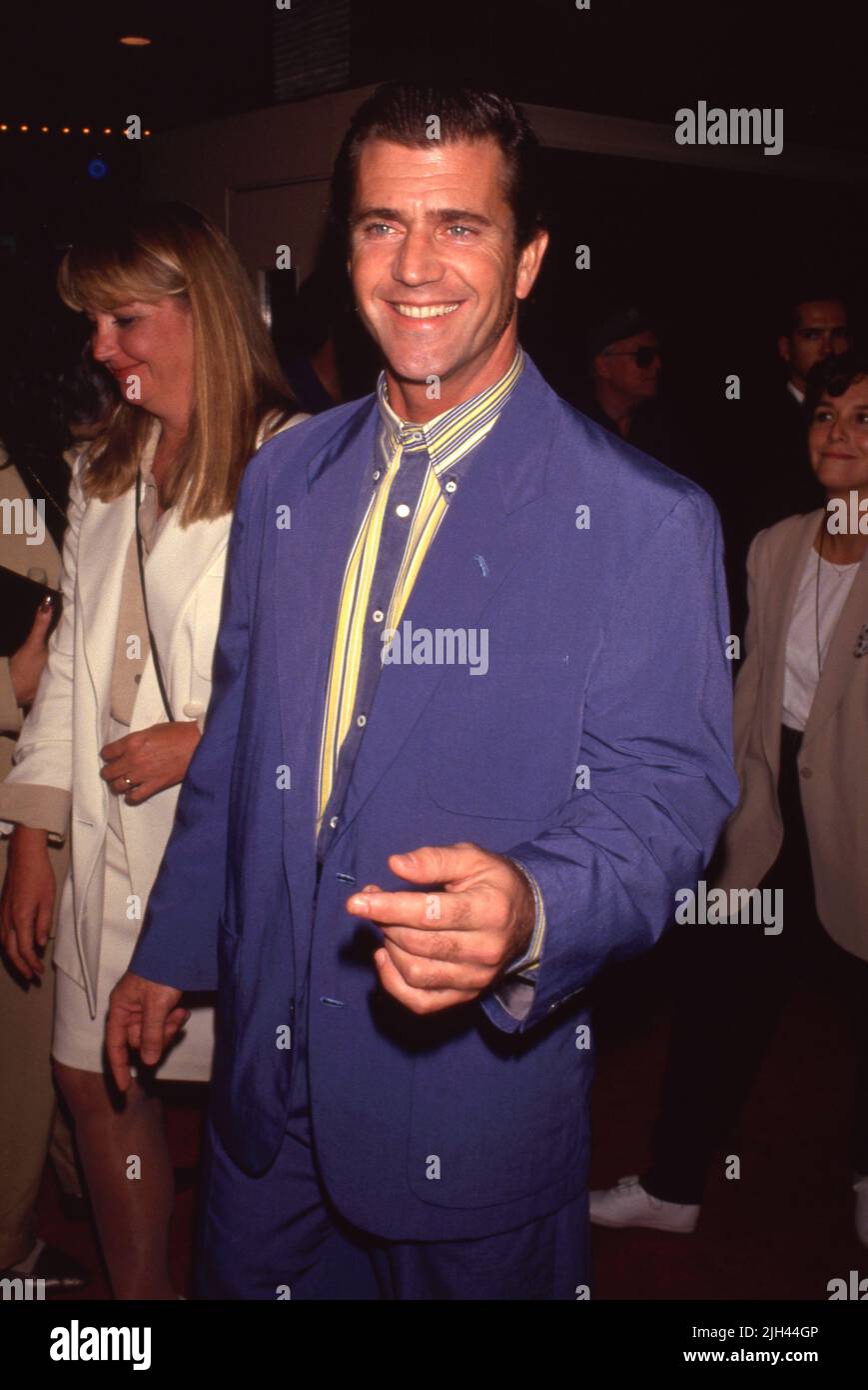 Mel Gibson at the premiere of The Man Without A Face August 05, 1993