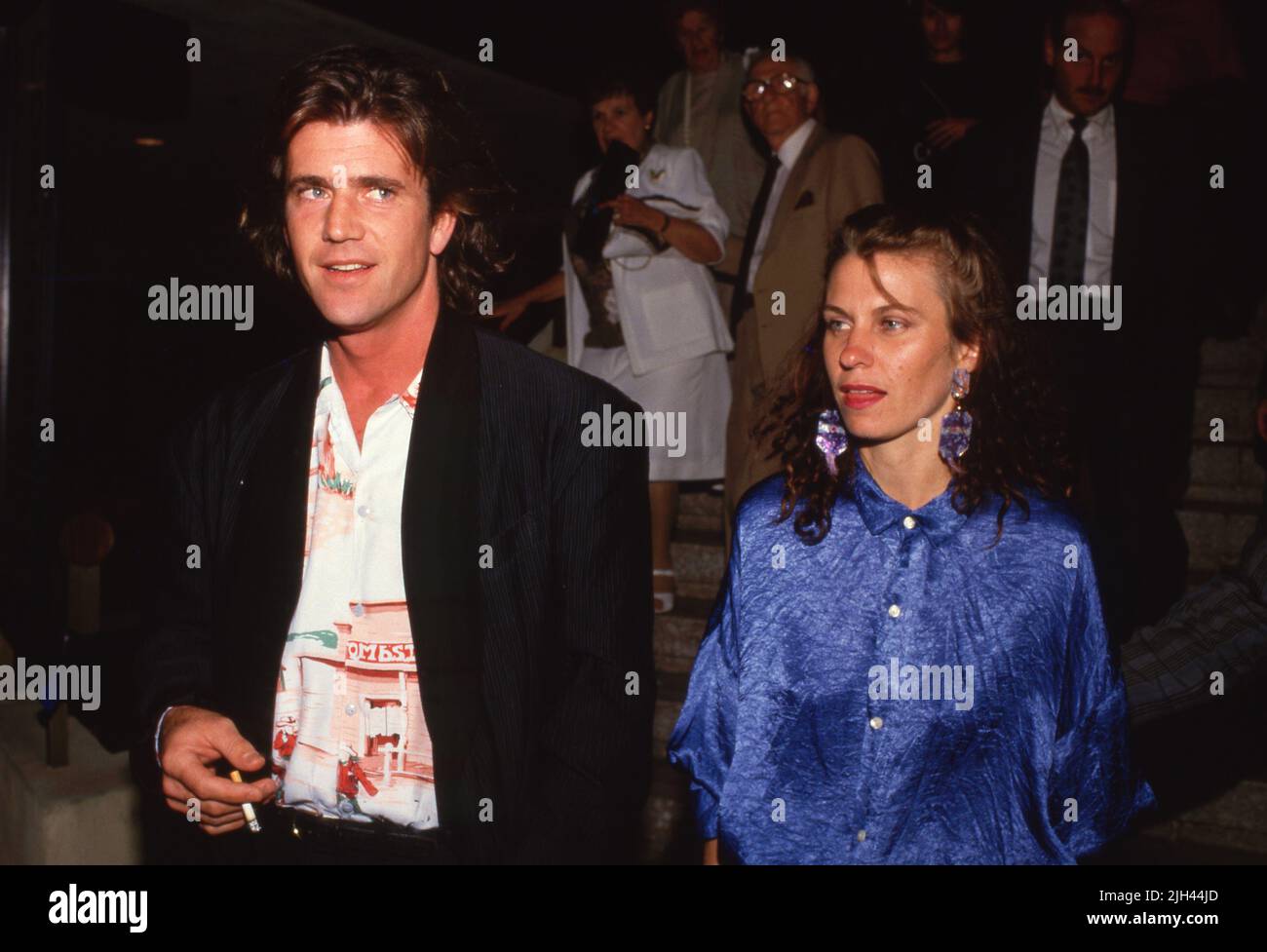 Mel Gibson and Robyn Gibson at the premiere of Ruthless People June 24, 1986 Credit: Ralph Dominguez/MediaPunch Stock Photo