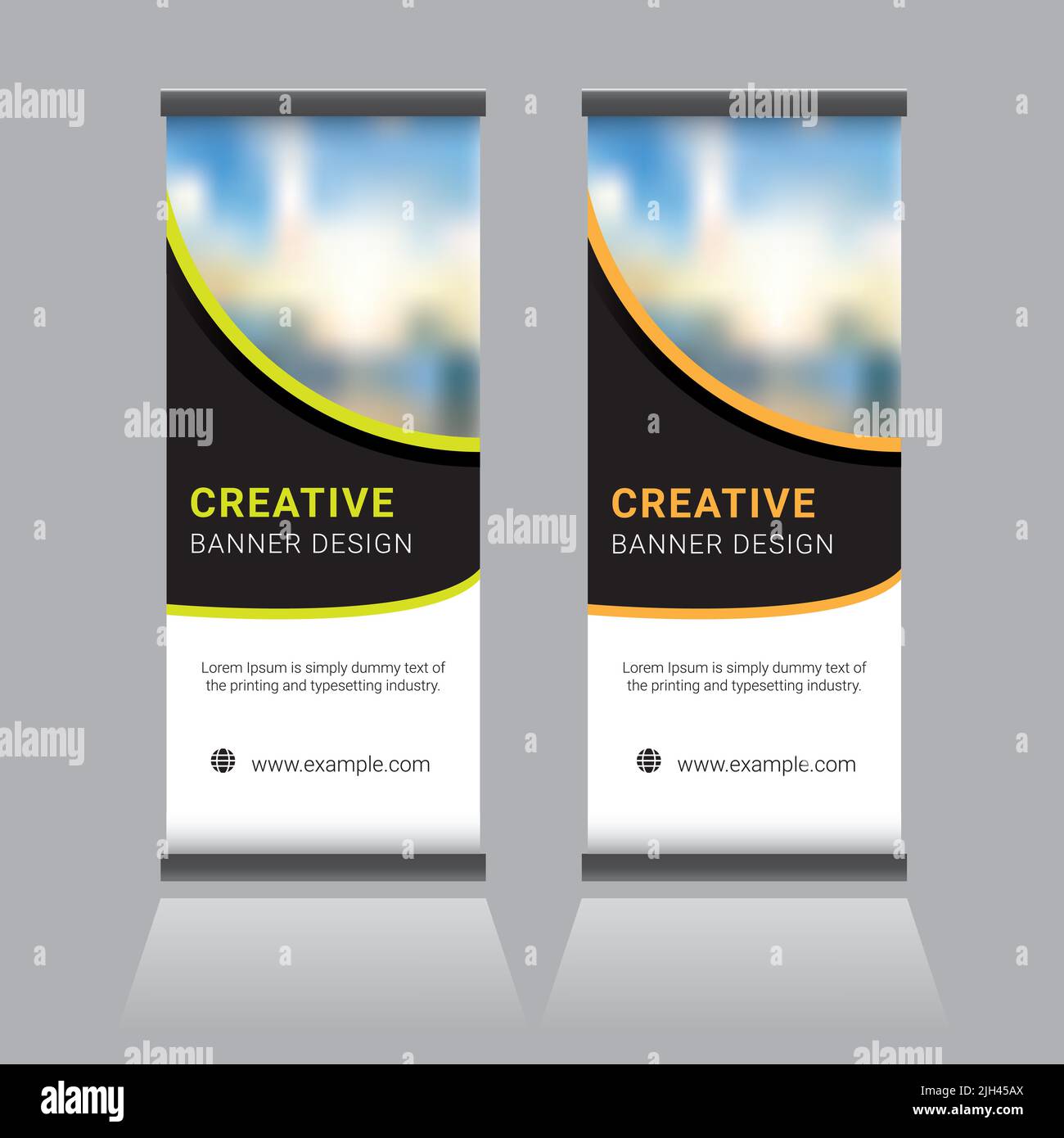 Roll Up Banner Design Template Stock Vector Image Art Alamy banner-design-photos-all-recommendation