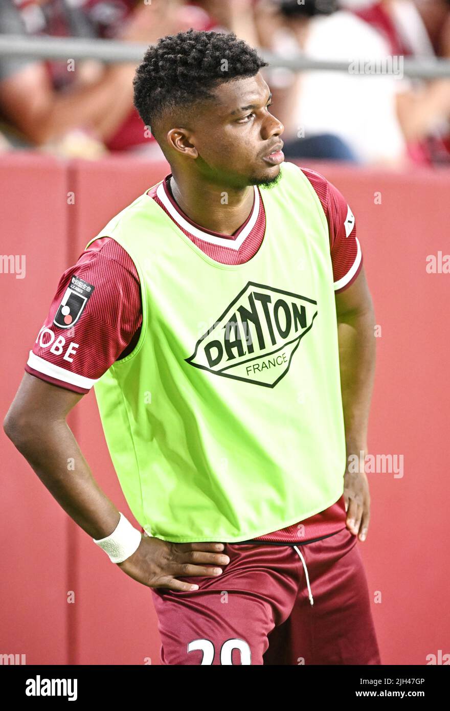 Hyogo, Japan. 13th July, 2022. Koya Yuruki (Vissel) Football
