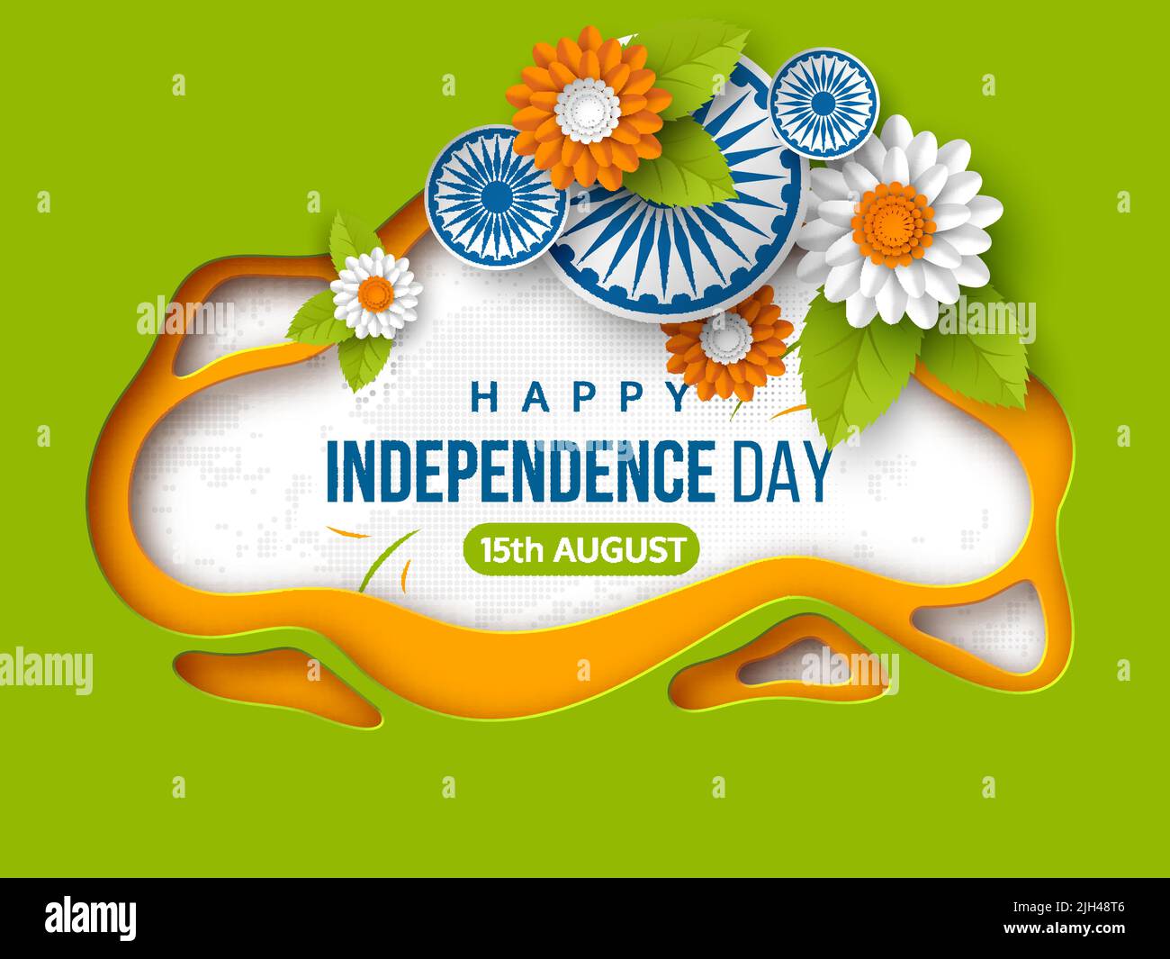 Paper cut background flag Stock Vector Images - Alamy