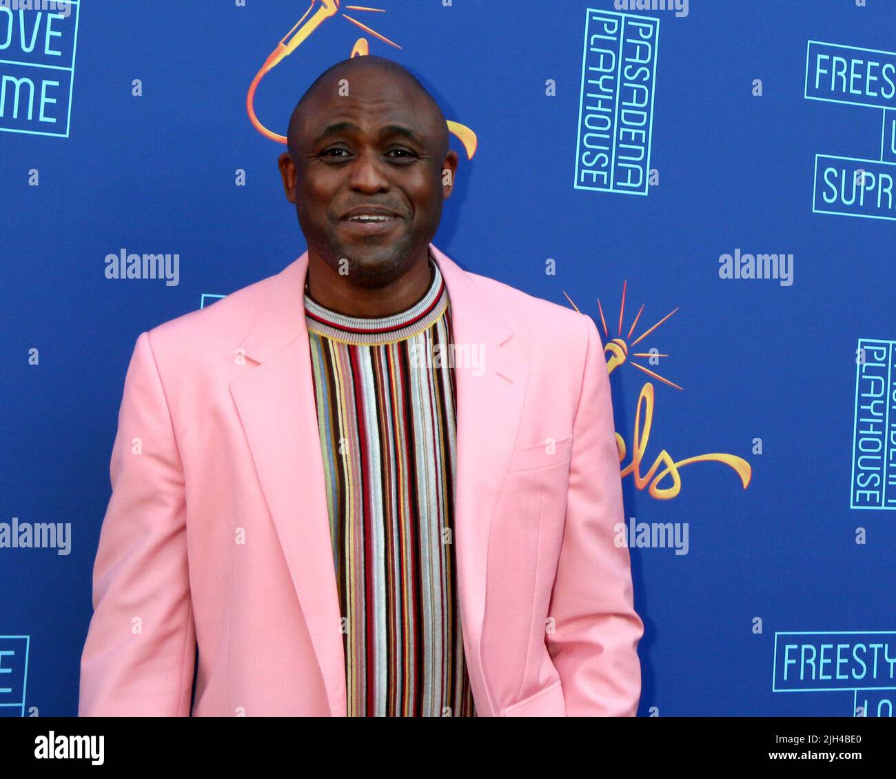 LOS ANGELES JUL 14 Wayne Brady at the Freestyle Love Supreme Play