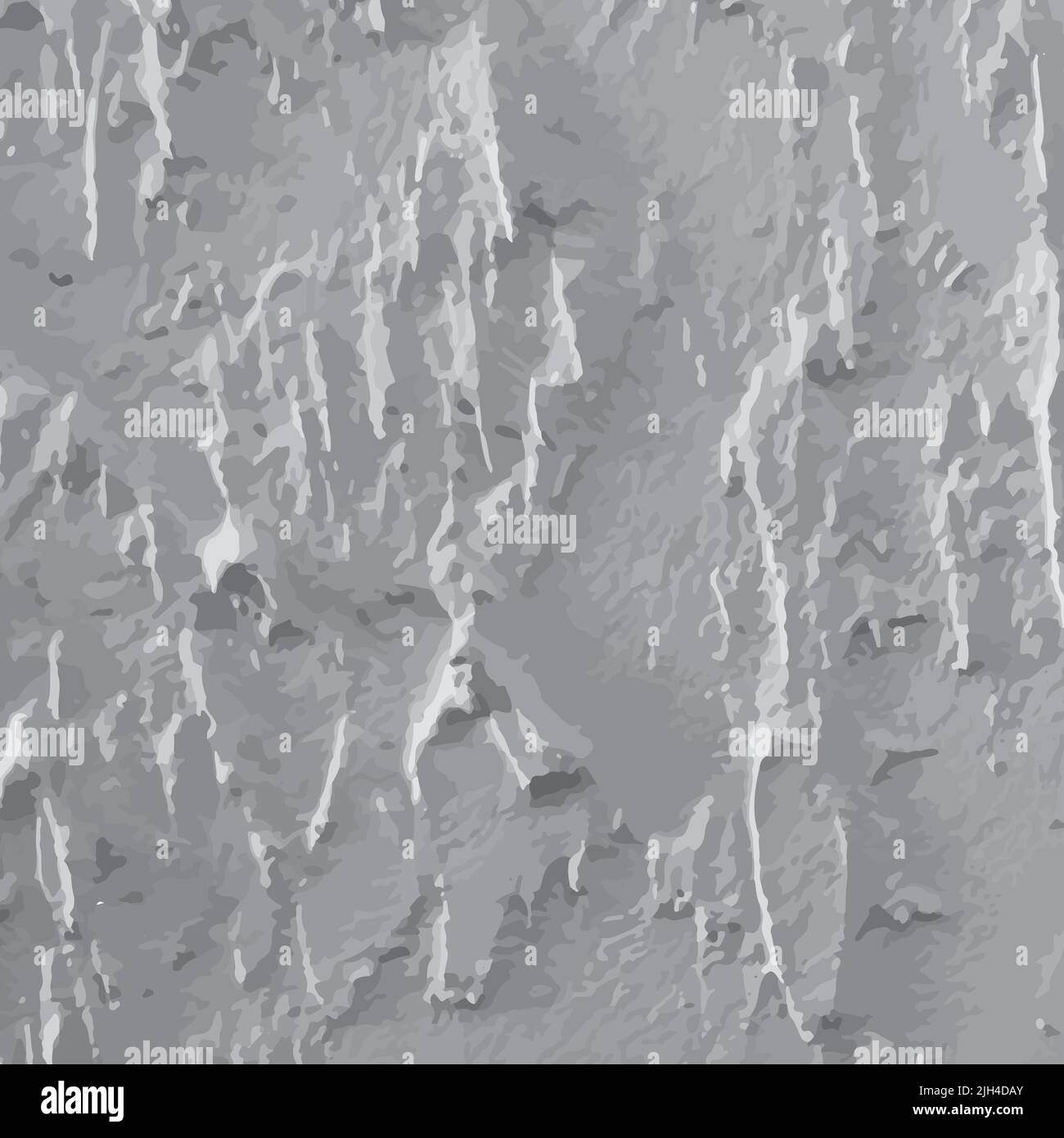 Vector texture gray rough wall, gray texture chaotic rough plaster, vector textured stucco background Stock Vector