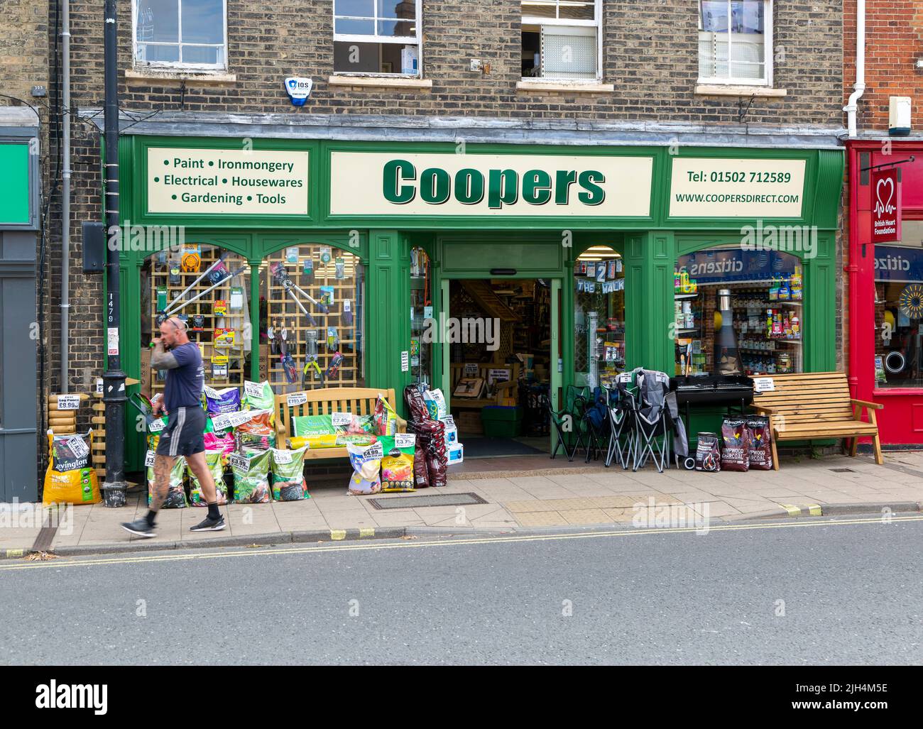 Coopers hardware shop, Beccles, Suffolk, England, UK Stock Photo Alamy