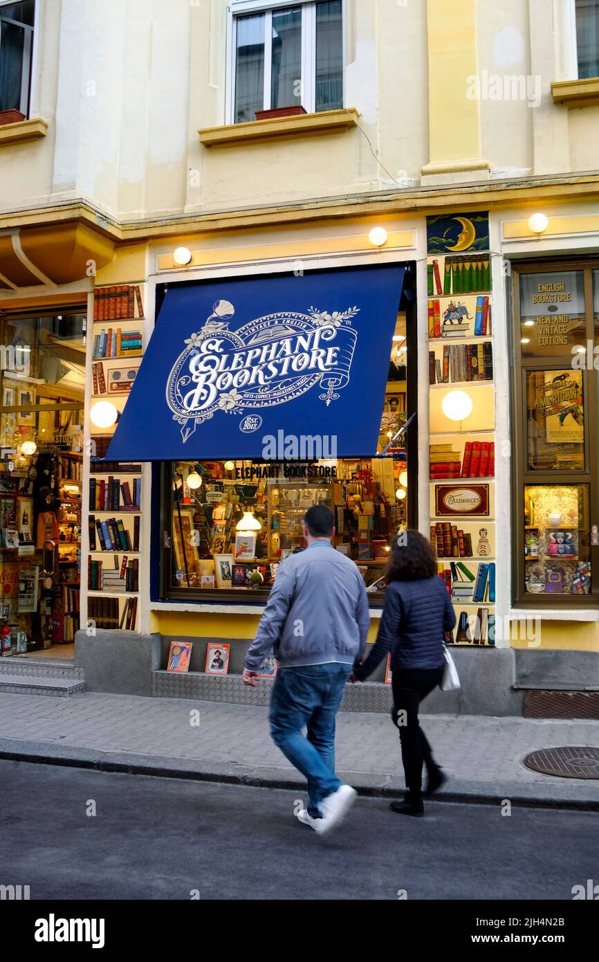English Vintage Bookshop,Sofia,Bulgaria,Europe Stock Photo - Alamy
