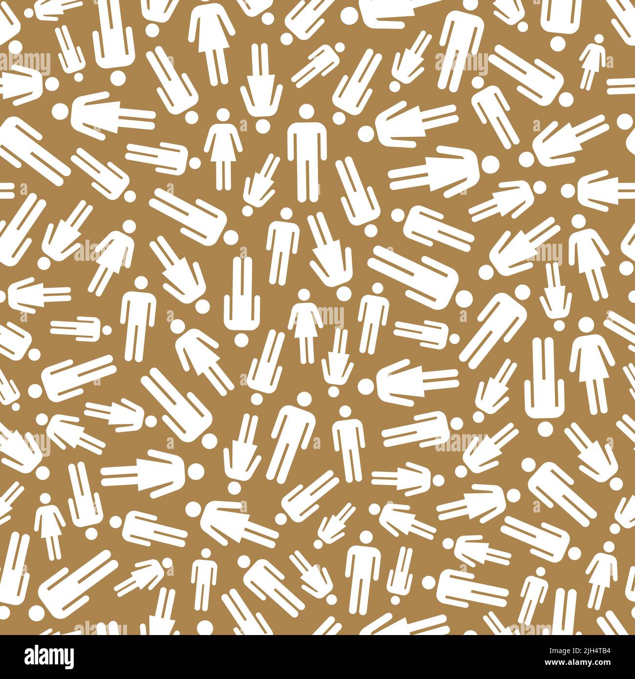 People. Seamless pattern. Vector illusration Stock Vector Image & Art ...