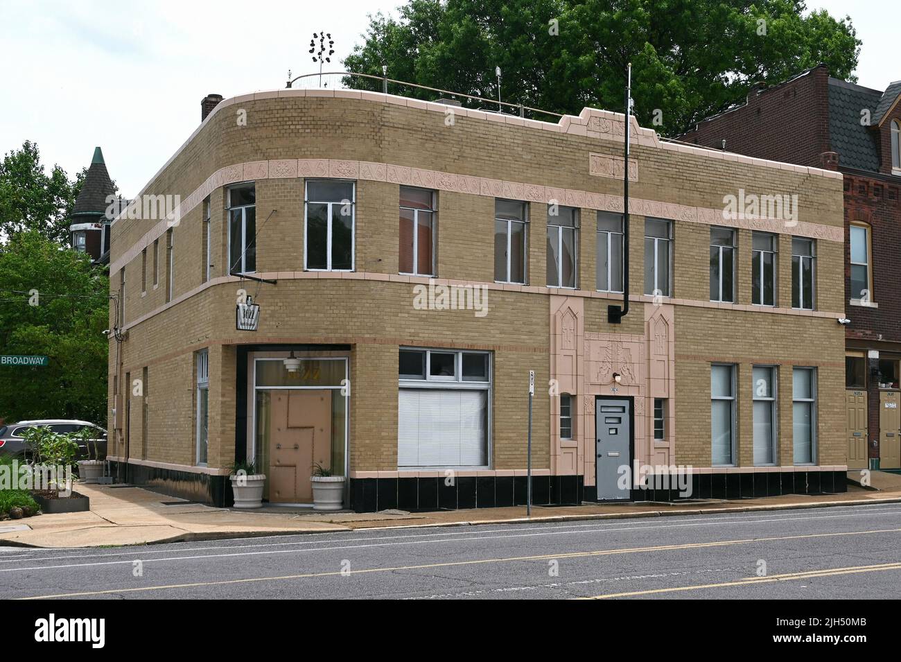 Art Deco buidling in South St. Louis, Missouri, United States of