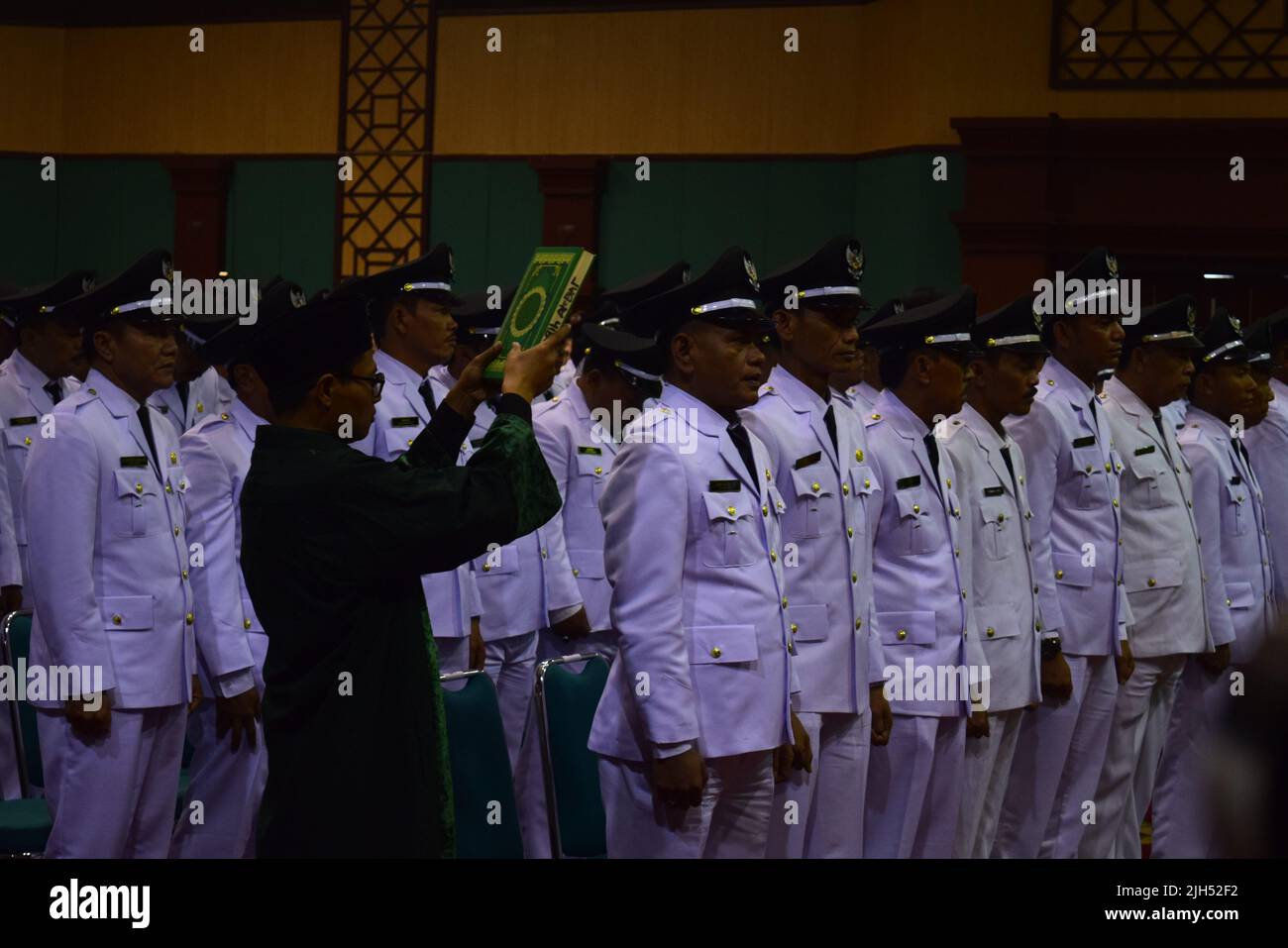 Bogor, Indonesia - 2020 : civil servant at the time of their ...