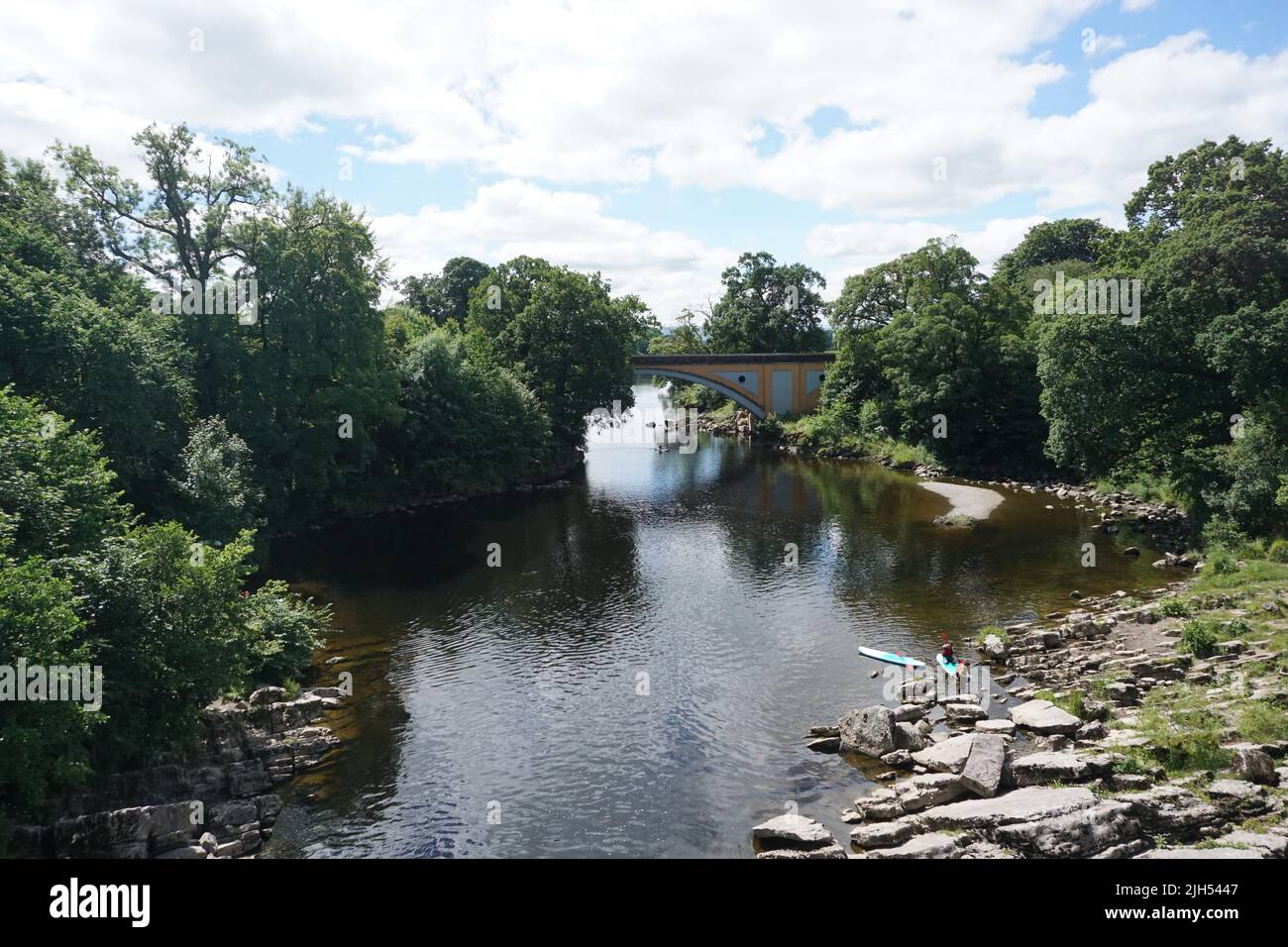 River Lune, Kirkby Lonsdale Stock Photo Alamy