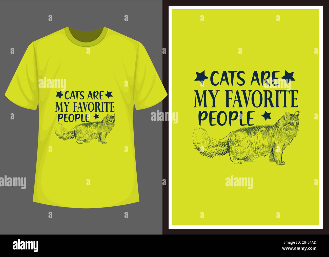 Cat Tshirt design, vector design, vector illustration. Suitable for t