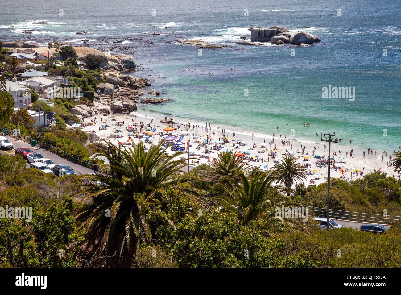 Clifton Fourth Beach in Cape Town, South Africa Stock Photo