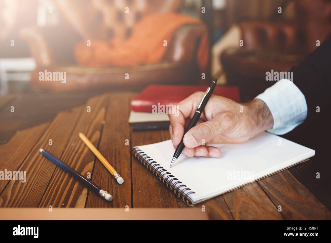 Personal and business correspondence concept Stock Photo