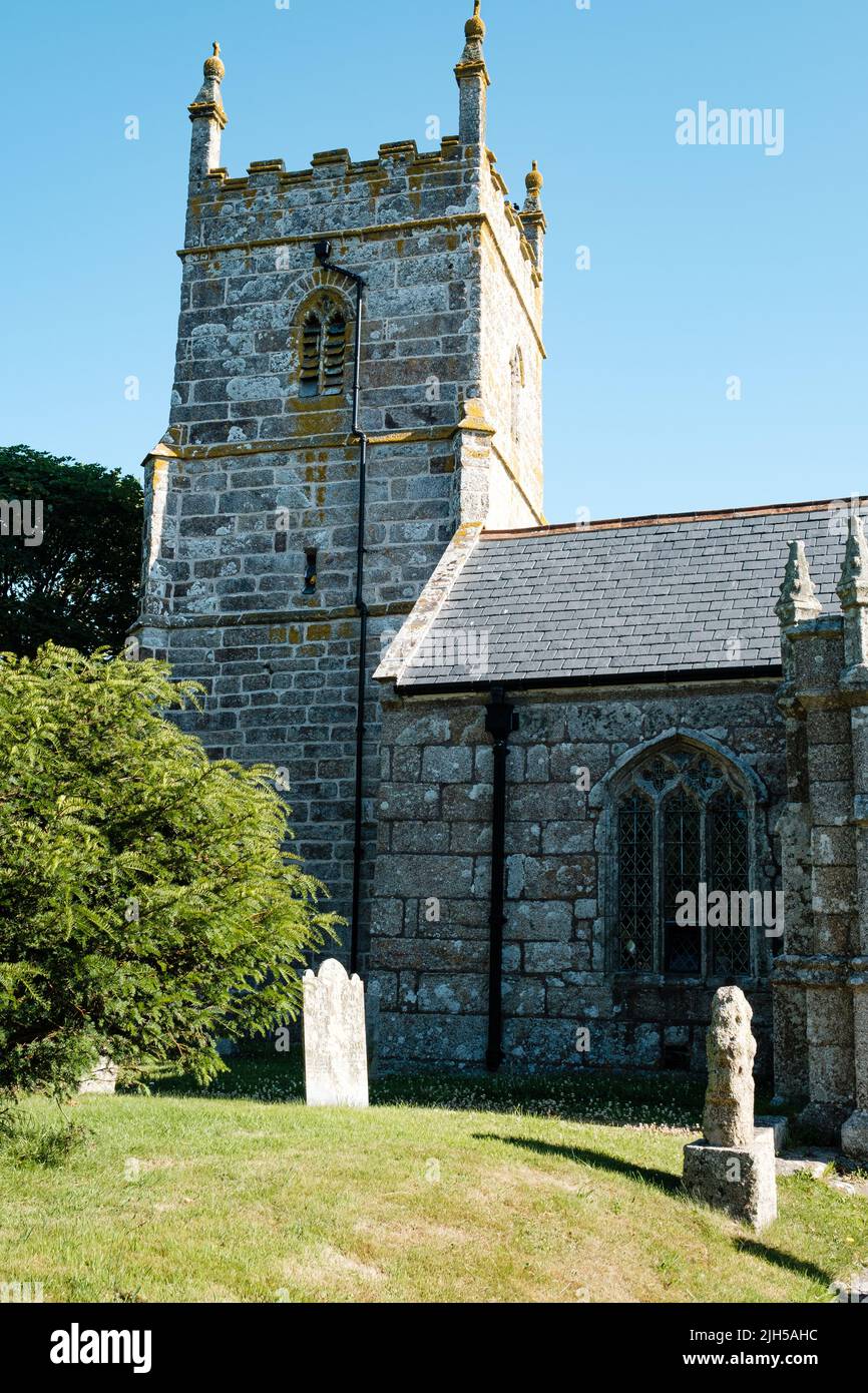 Wendron St Wendrona Parish Church, Cornwall Stock Photo Alamy