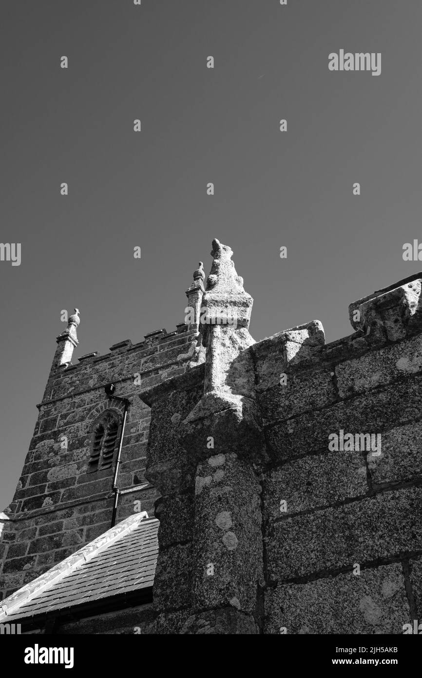 Wendron St Wendrona Parish Church, Cornwall Stock Photo Alamy