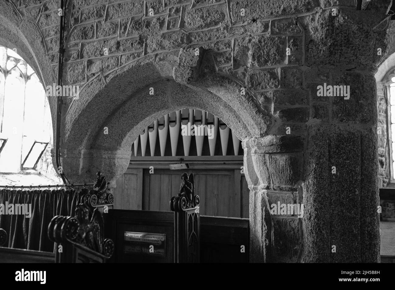 Wendron: St Wendrona Parish Church, Cornwall Stock Photo