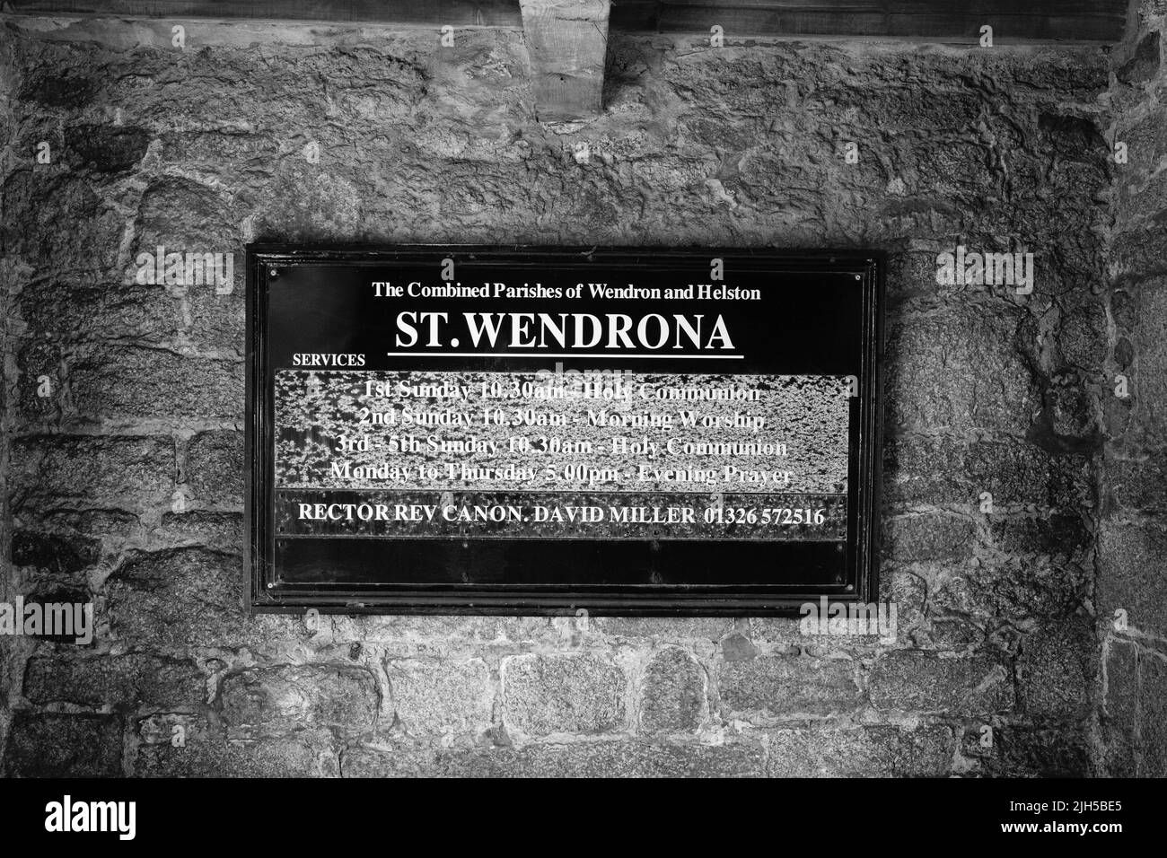 Wendron St Wendrona Parish Church, Cornwall Stock Photo Alamy