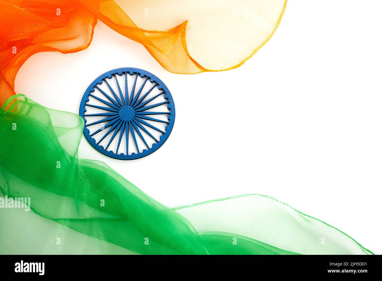 Indian Independence Day concept background with Ashoka wheel Stock Photo -  Alamy