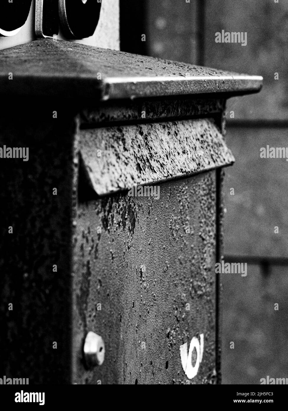 Mailbox Black and White Stock Photos & Images Alamy