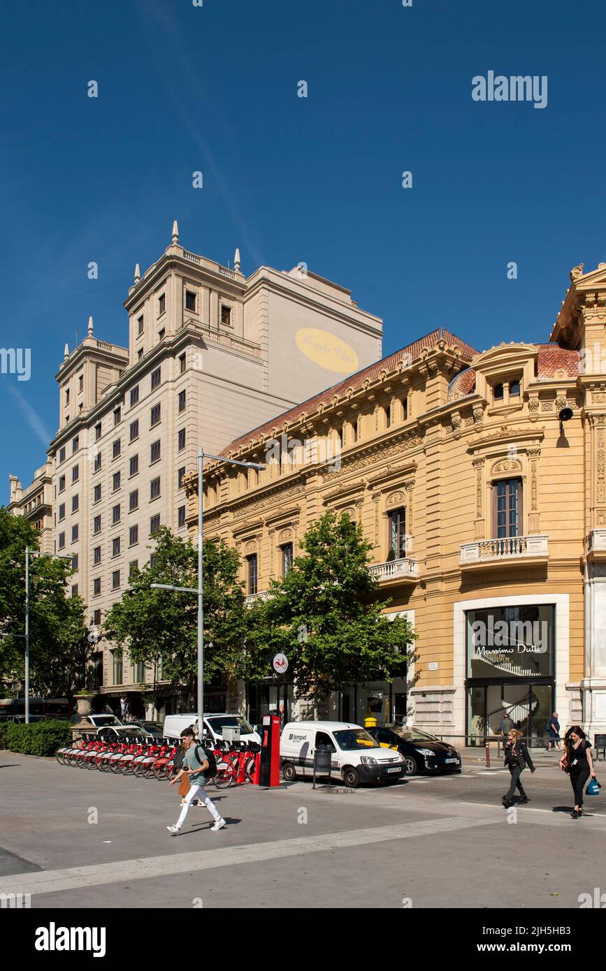 Barcelona street Stock Photo