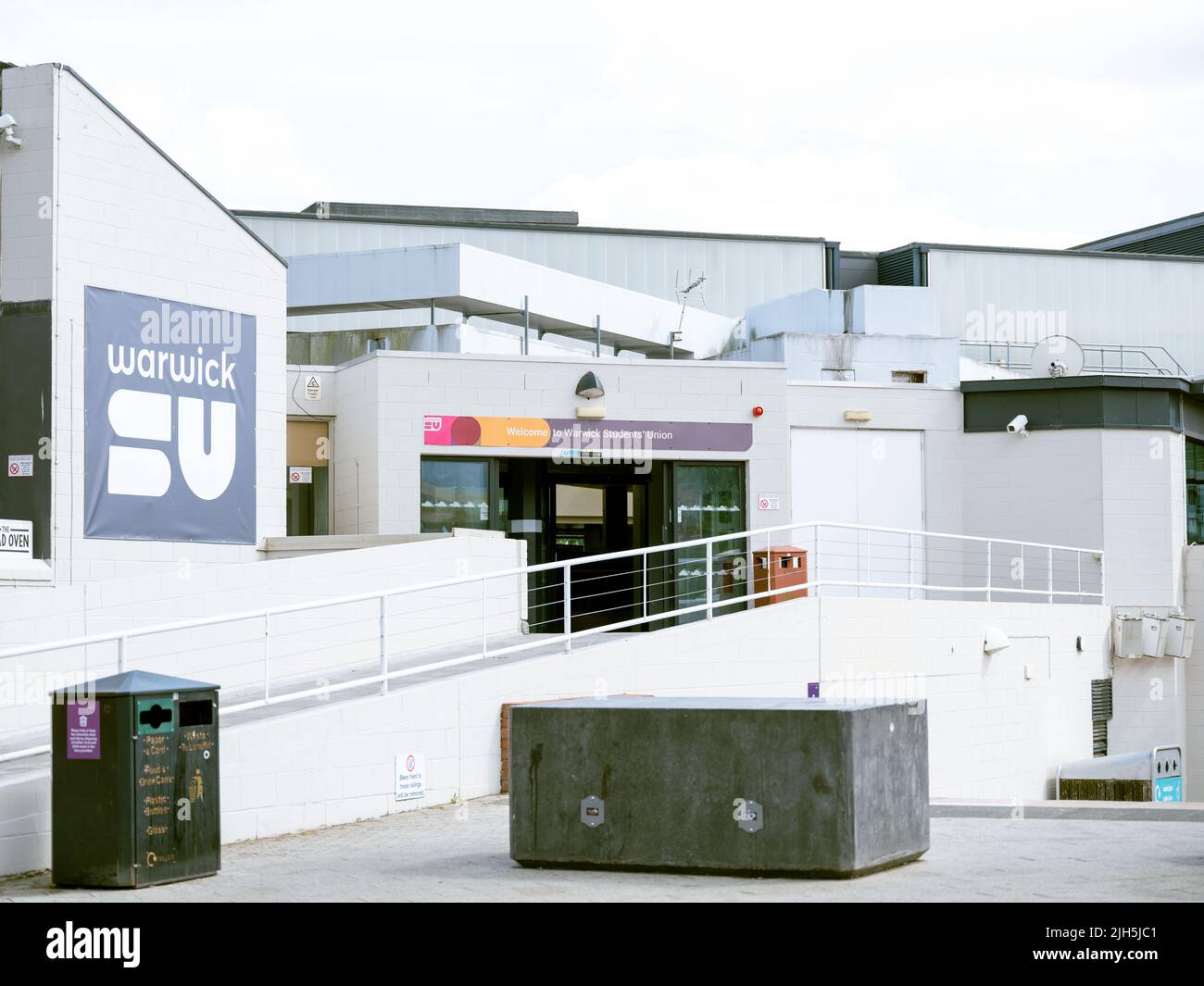University of Warwick, Coventry, UK. The Student Union building, called the Warwick SU. Stock Photo