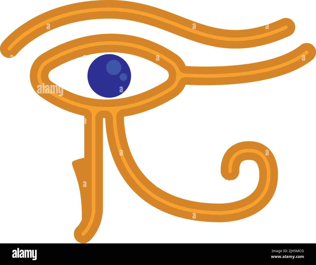 egyptian culture horus eye icon Stock Vector Image & Art Alamy