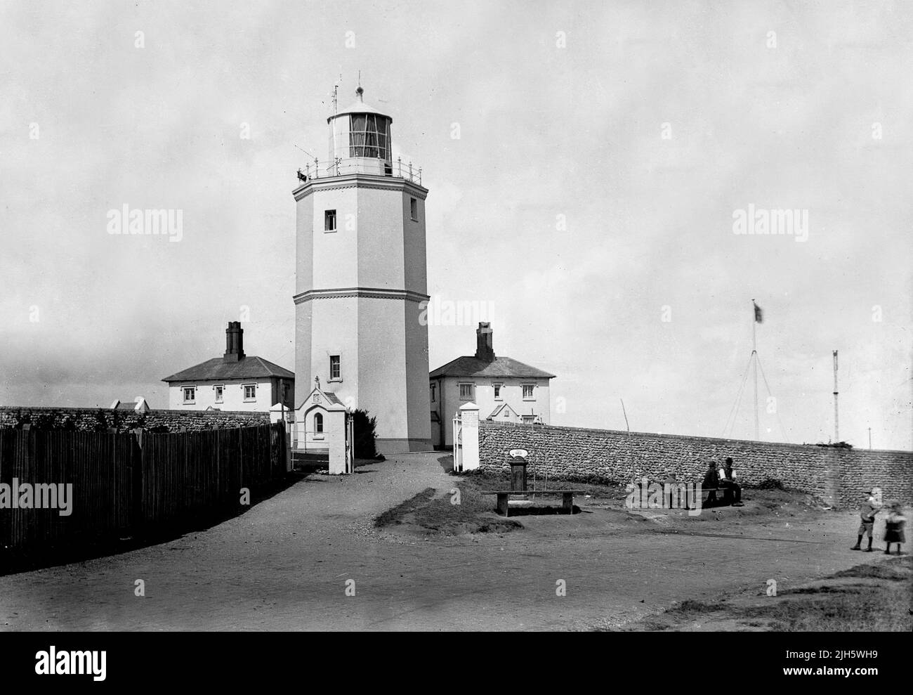 North Foreland lighthouse at Margate Stock Photo