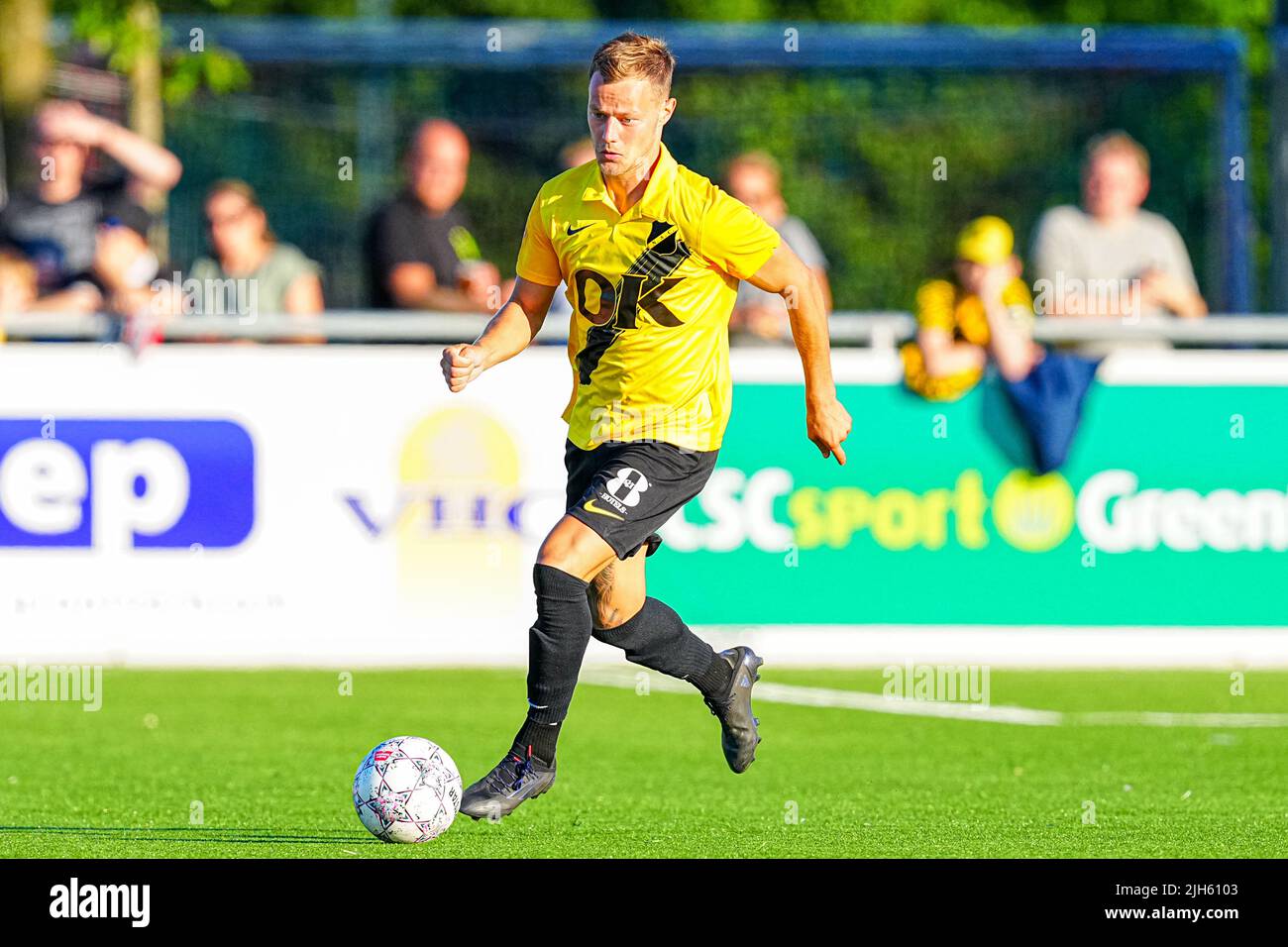 BREDA, NETHERLANDS JULY 15 Boyd Lucassen of NAC Breda during the pre