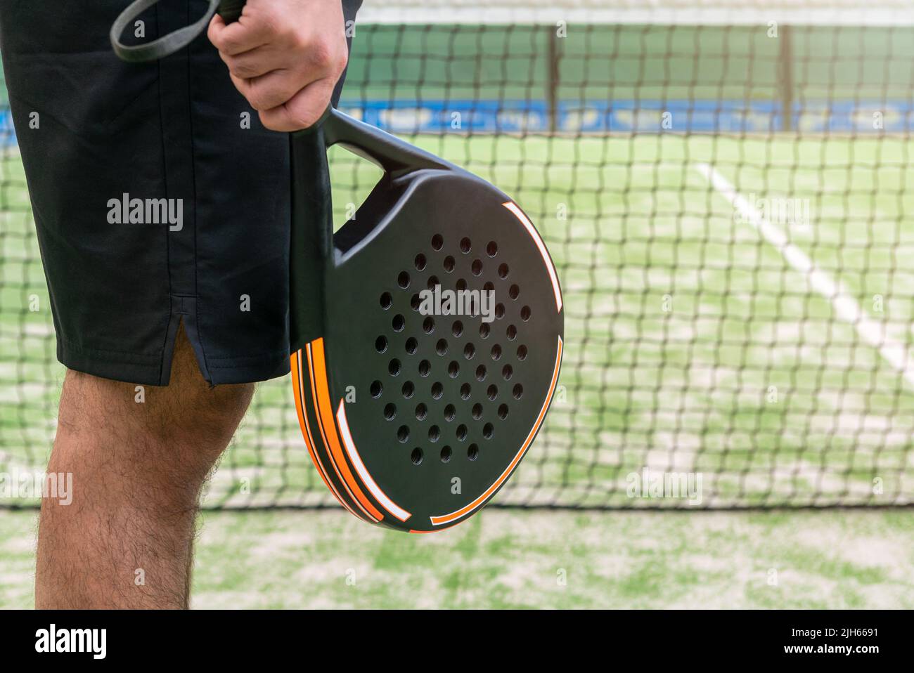 Professional sportsperson court sport holding tennis racquet playing ...