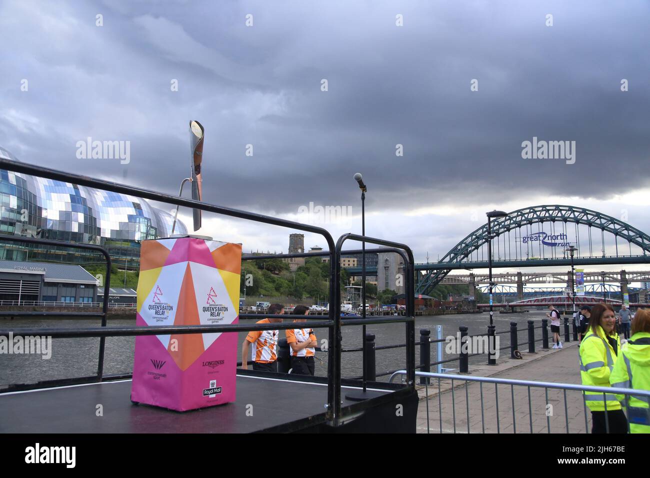 Commonwealth games 2022 baton relay hires stock photography and images